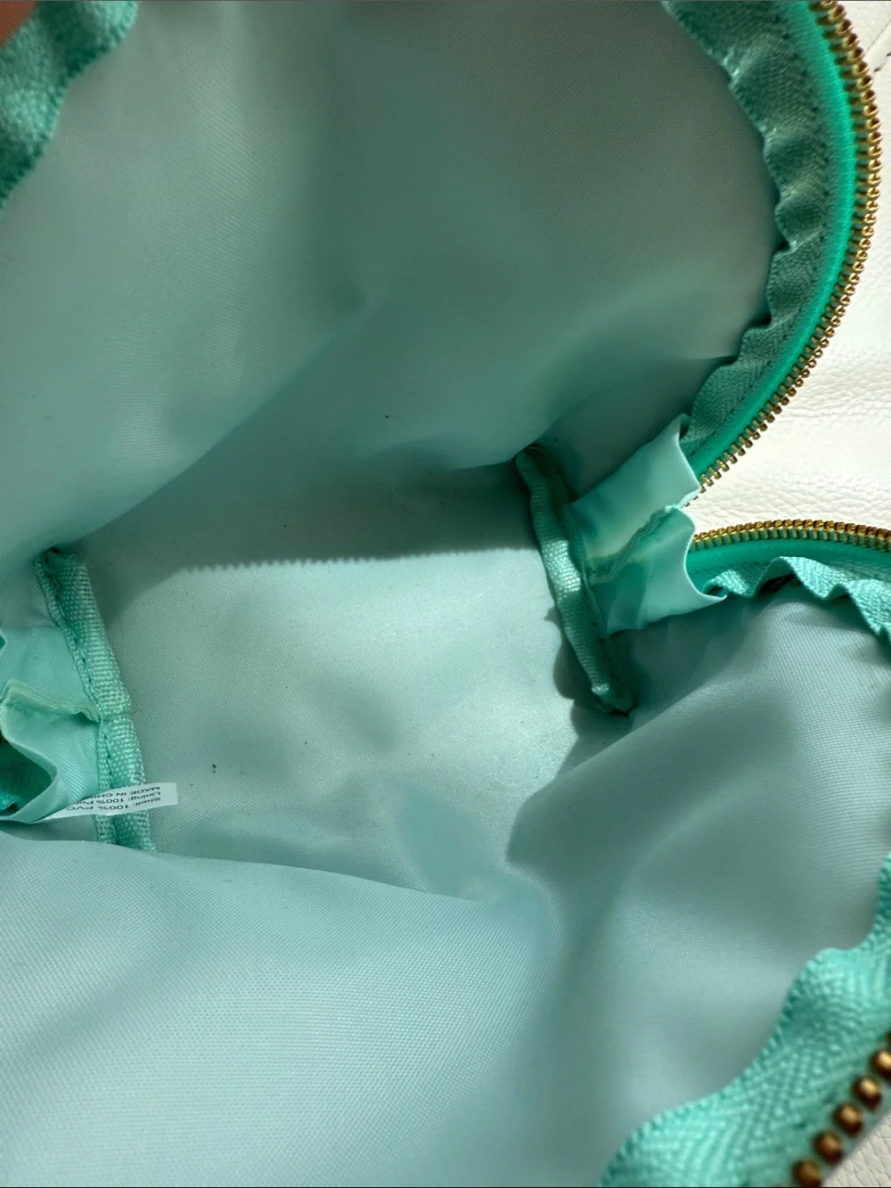 Too Faced Teal Cool‎ Not Cruel Bunny Makeup Bag